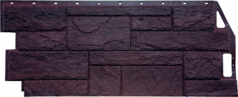 Панель фасадная FineBer Камень природный Коричневый 1,085 * 0,447 м