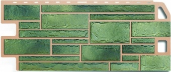 Панель фасадная Альта Профиль Камень Малахит (1,135х0,474м, 1уп=10шт)